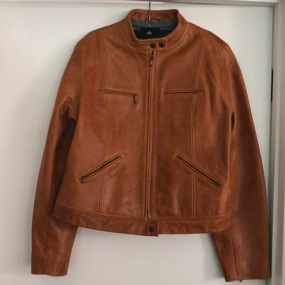 J. Crew Leather Jacket